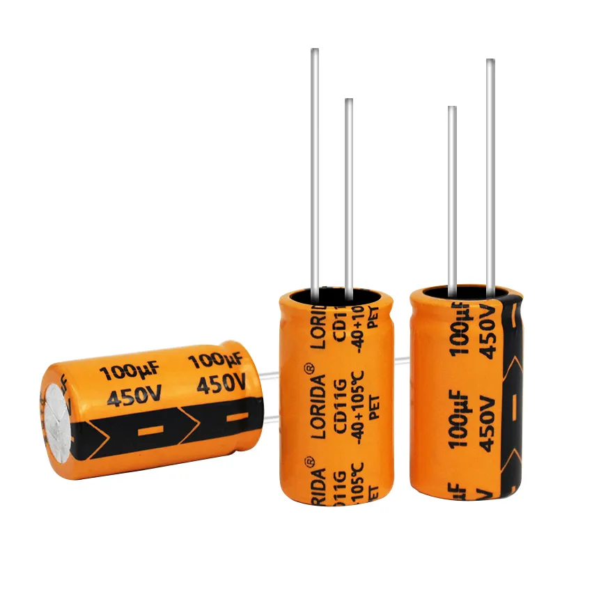 100μF 450v Radial Aluminum Electrolytic Capacitor