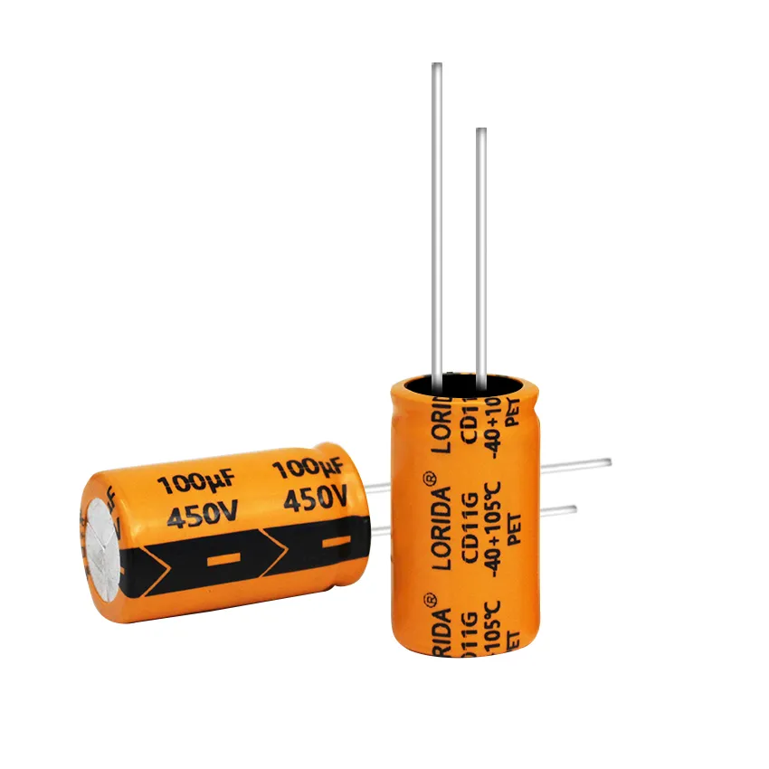 100μF 450v Radial Aluminum Electrolytic Capacitor