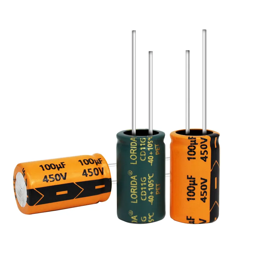 100μF 450v Radial Aluminum Electrolytic Capacitor