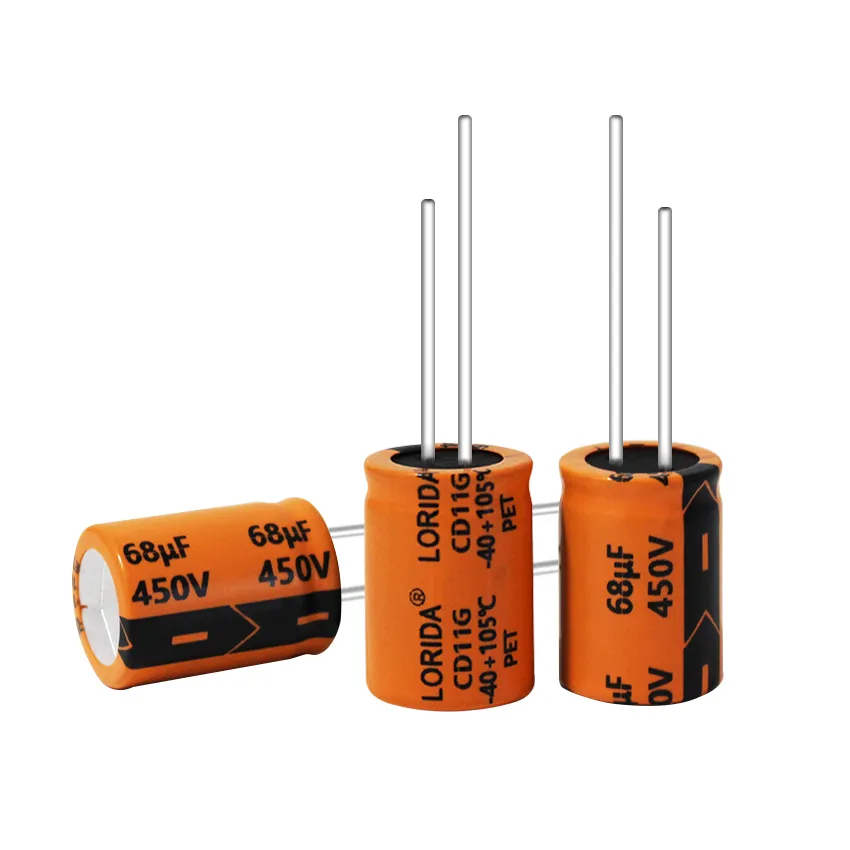 68μF 450V Radial Aluminum Electrolytic Capacitor