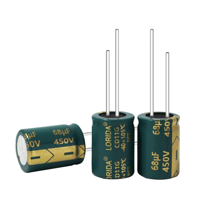 68μF 450V Radial Aluminum Electrolytic Capacitor