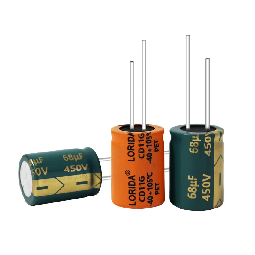 68μF 450V Radial Aluminum Electrolytic Capacitor