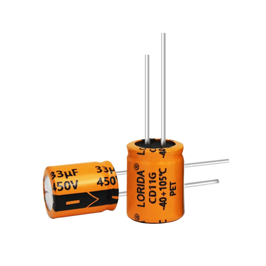 33μF 450V Radial Aluminum Electrolytic Capacitor