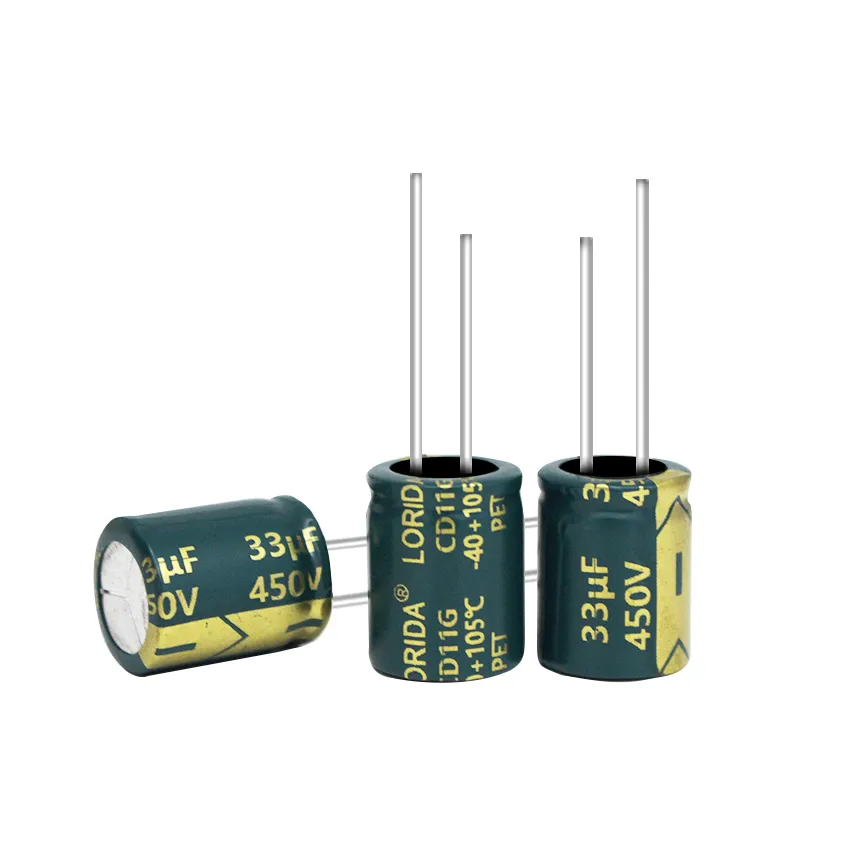 33μF 450V Radial Aluminum Electrolytic Capacitor