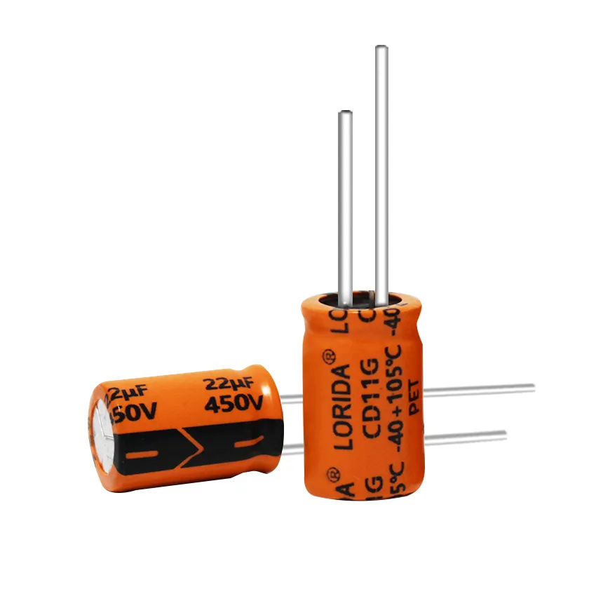 450V 22μF Radial Aluminum Electrolytic Capacitor