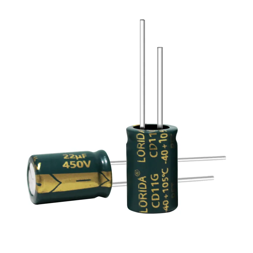 22μF 450V Radial Aluminum Electrolytic Capacitor