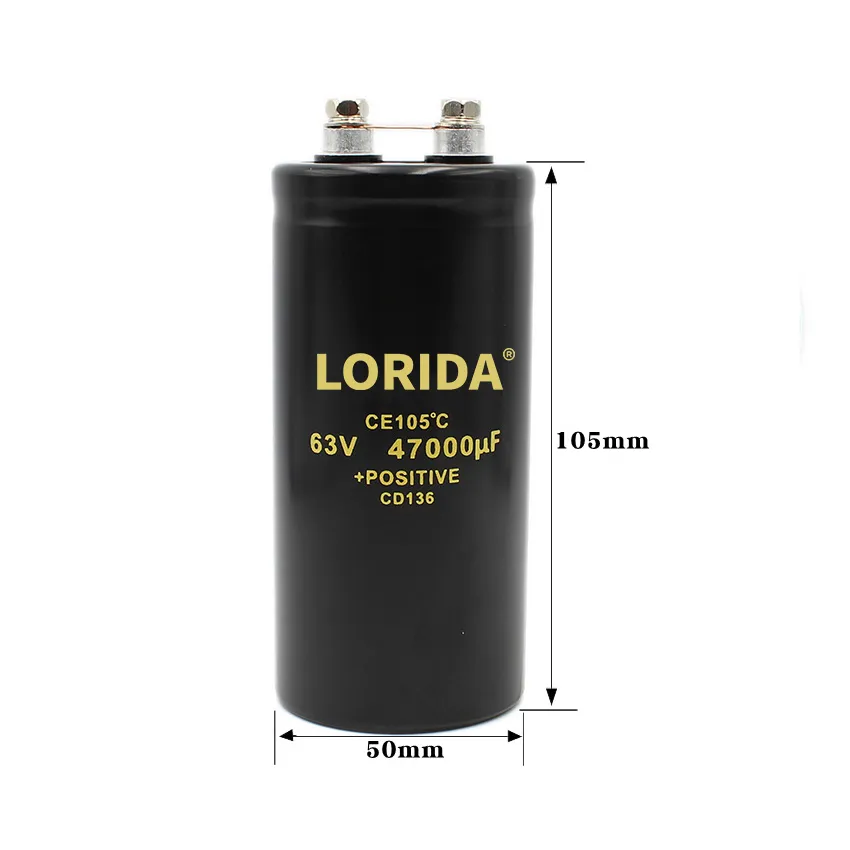 47000UF 63V Screw Terminal Electrolytic Capacitor