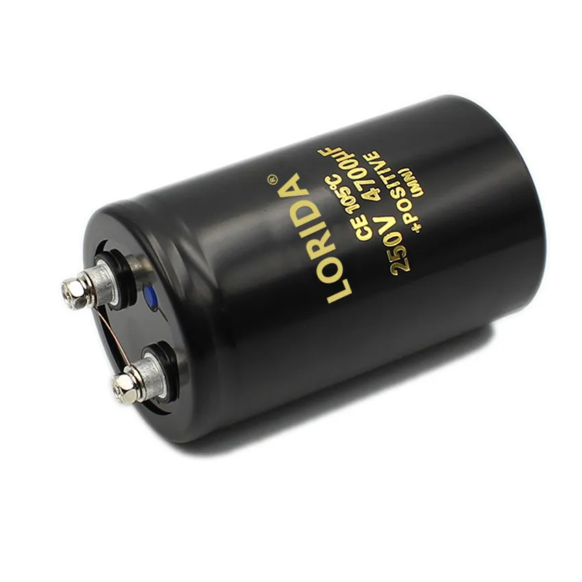 4700UF 250V Screw Terminal Electrolytic Capacitor