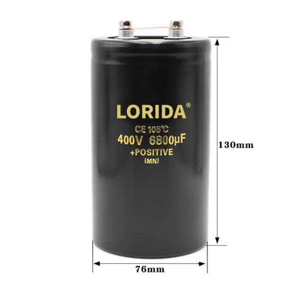 400V 6800UF Screw Terminal Electrolytic Capacitor