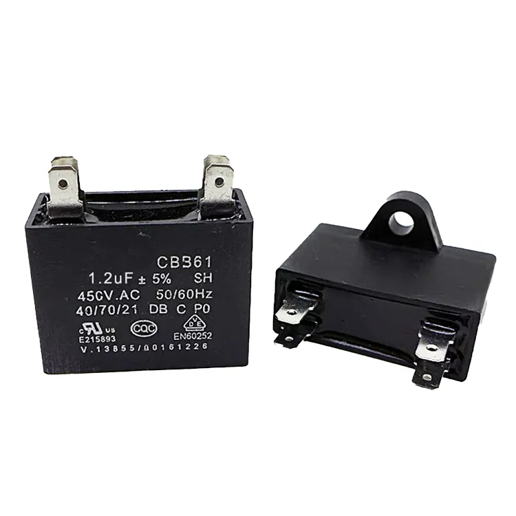 1.5uf 450v capacitor cbb61 for fan run starting capacitors cbb capacitor 1uf 1mf CBB61 capacitors for fans cbb61 0.9uf capacitor