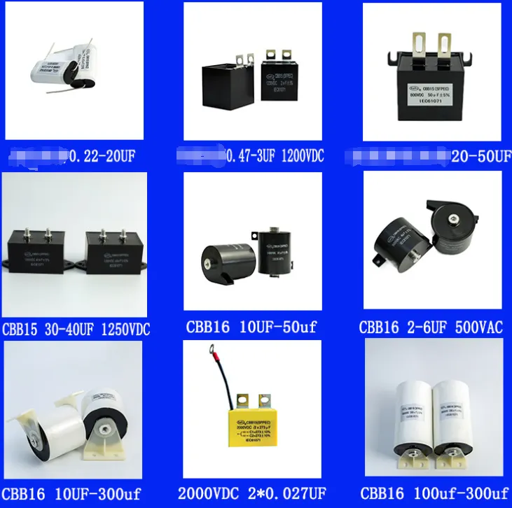 CBB15 1250VCD 40UF capacitor