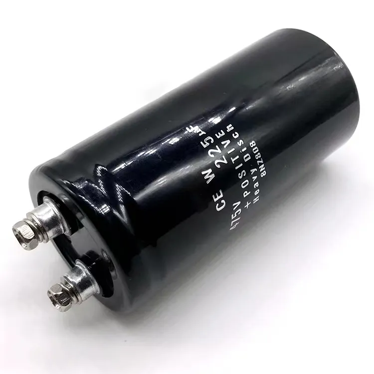 225UF 470V Screw Terminal Electrolytic Capacitor