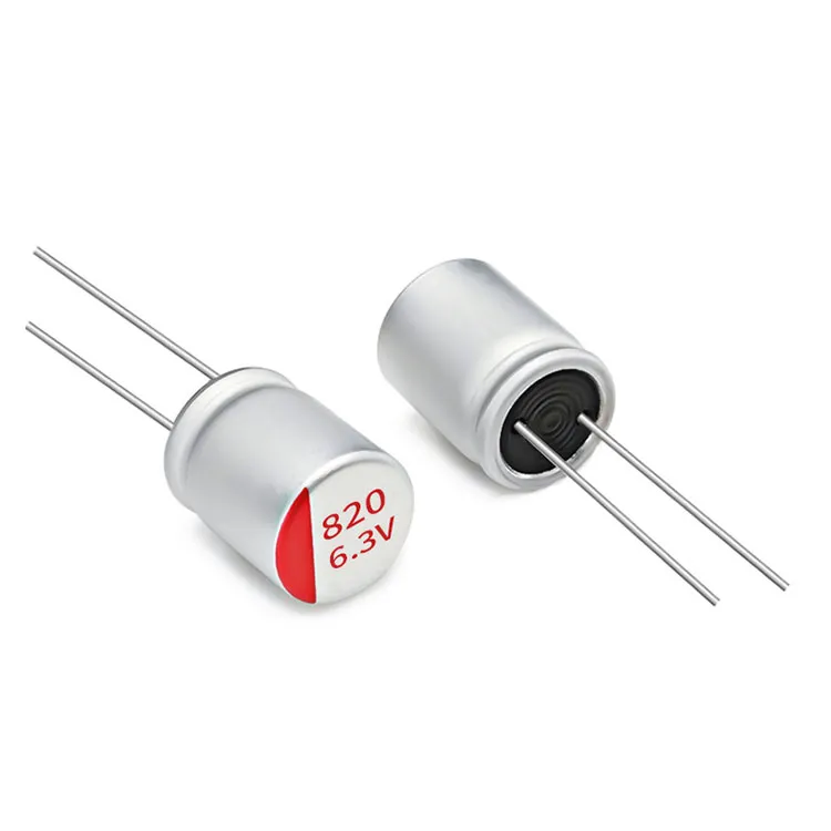 6.3V 820uf SMD aluminum electrolytic capacitor