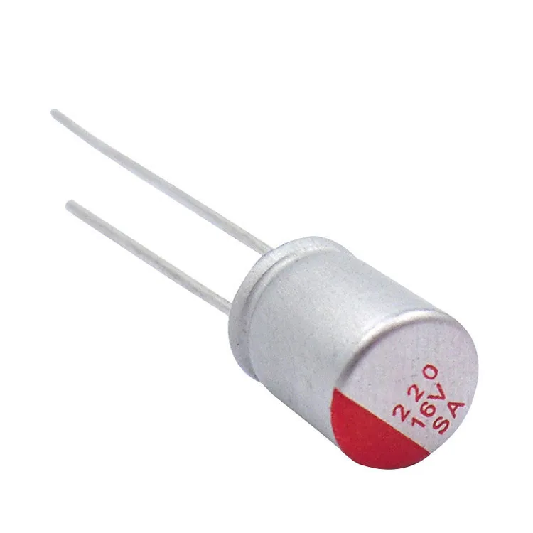 16V 220uF Solid aluminum electrolytic capacitor