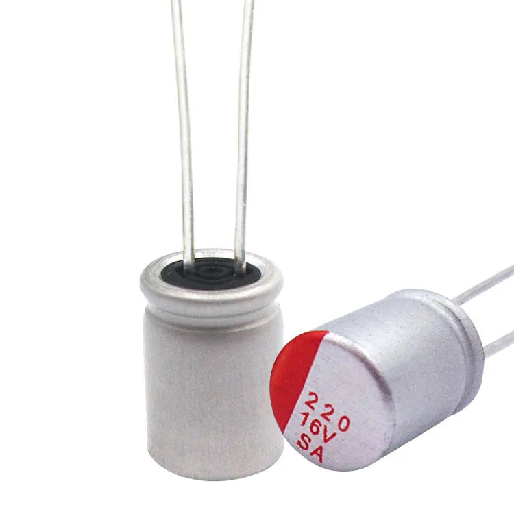 16V 220uF Solid aluminum electrolytic capacitor