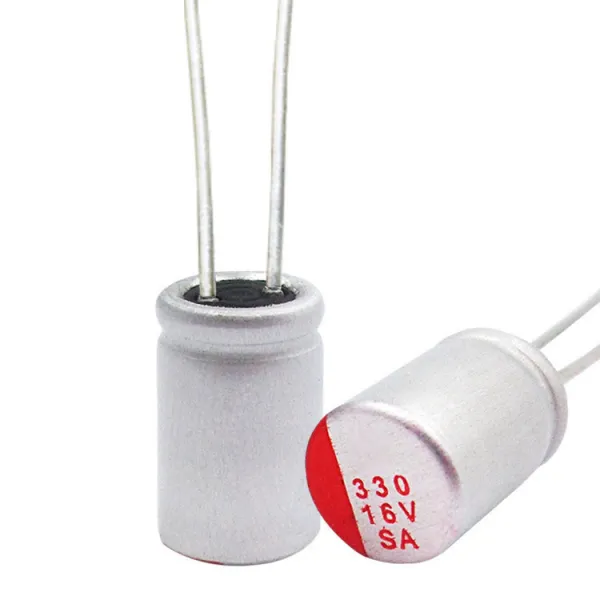 Solid aluminum electrolytic capacitor 330UF 16V 