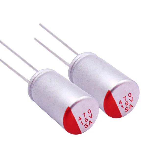 Solid aluminum electrolytic capacitor 470UF 16V 