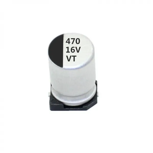 16v 470uf SMD aluminum electrolytic capacitor Supplier China