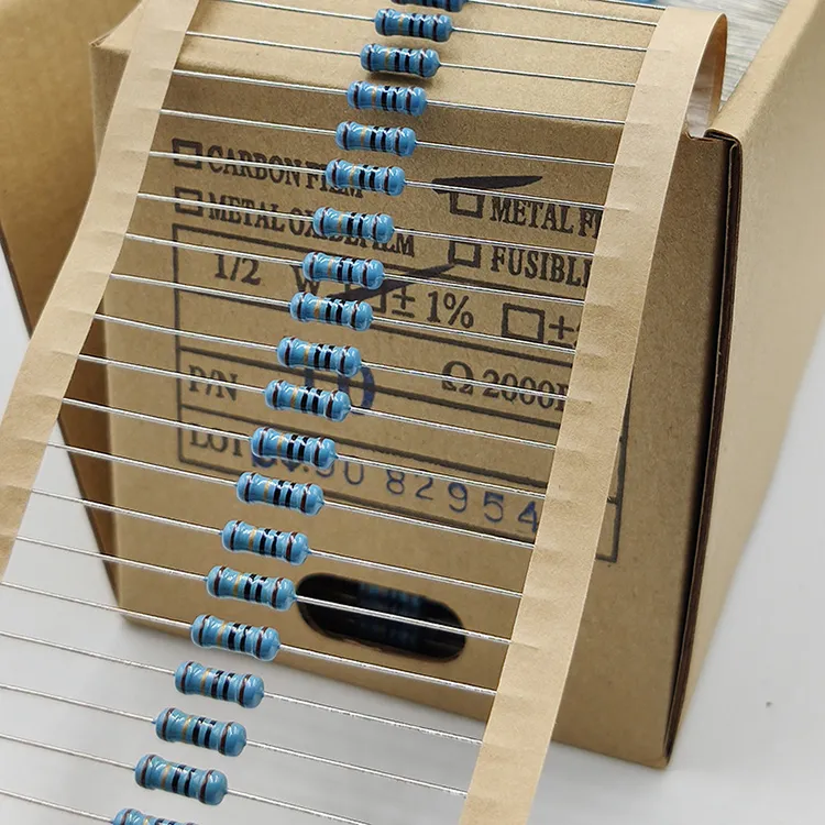 1/2W ±1% Metal film precision resistor